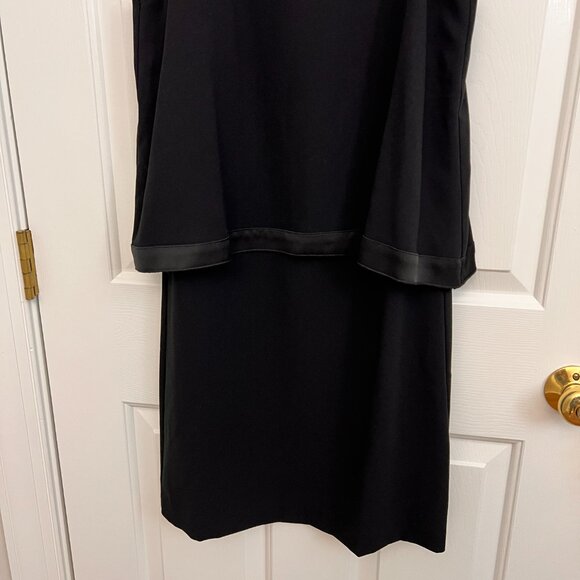 NEW Trina Turk Alaina Carmel Crepe Tiered Black Dress Sz 0 - Picture 13 of 15